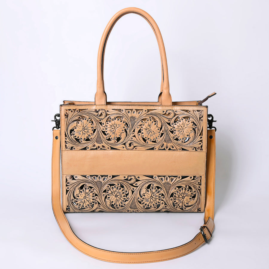 American Darling Tote Hand Tooled Genuine Leather Western Women Bag Handbag Purse | Travel Bags College Casual