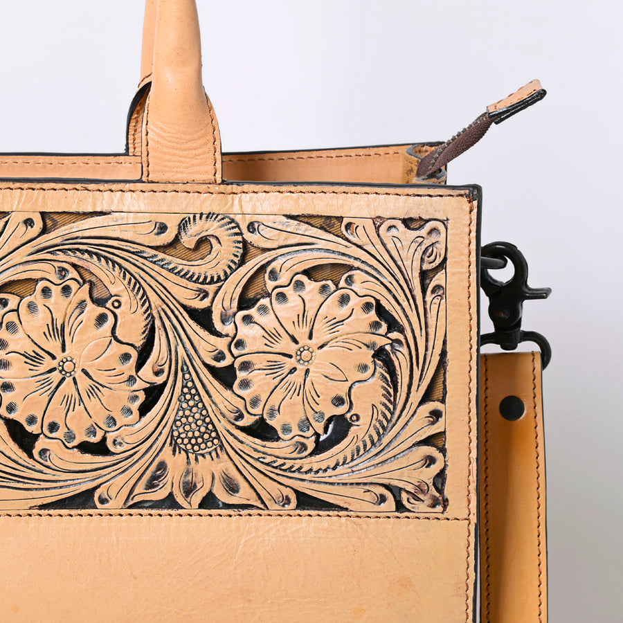 American Darling Tote Hand Tooled Genuine Leather Western Women Bag Handbag Purse | Travel Bags College Casual