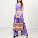 American Darling Tote Hand Tooled Genuine Leather Western Women Bag Handbag Purse | Travel Bags College Casual