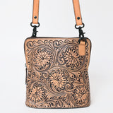 American Darling ADBGZ763A Hand Tooled Genuine Leather Women Bag Western Handbag Purse