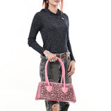 American Darling Clutch Hand Tooled Genuine Leather Western Women Bag Handbag Purse | Purses for