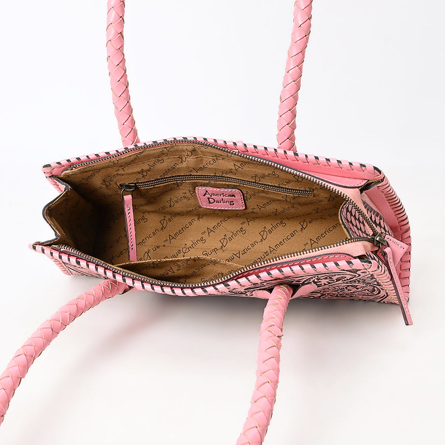 American Darling Clutch Hand Tooled Genuine Leather Western Women Bag Handbag Purse | Purses for