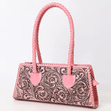 American Darling Clutch Hand Tooled Genuine Leather Western Women Bag Handbag Purse | Purses for - Uhorse