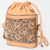 American Darling ADBGZ765A Hand Tooled Genuine Leather Women Bag Western Handbag Purse