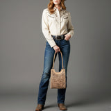 American Darling Clutch Hand Tooled Genuine Leather Western Women Bag Handbag Purse | Purses for Cute