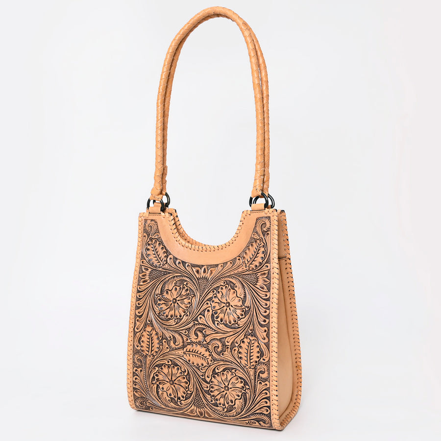 American Darling Clutch Hand Tooled Genuine Leather Western Women Bag Handbag Purse | Purses for Cute - Uhorse