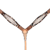 HILASON W. H. Breast Collar American Leather Tan by Hilason – Cowboy and equestrian accessories