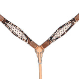 HILASON Western Horse Breast Collar American Leather Tan - Uhorse