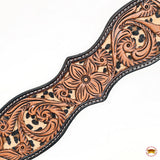 HILASON Western Horse Headstall Breast Collar Leather Brown | Tack Set for Horses