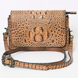 American Darling ADBG1193 Wallet Crocodile Embossed Genuine Leather