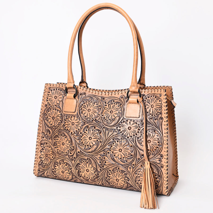 American Darling Tote Hand Tooled Genuine Leather Western Women Bag Handbag Purse | Casual - Uhorse