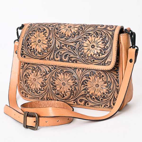 American Darling Cross Body Hand Tooled Genuine Leather Western Women Bag Handbag Purse | Crossbody for |Cute - Uhorse