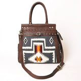 ADBGA400A American Darling Saddle Blanket Genuine Leather Women Bag Western Handbag Purse