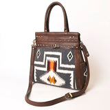 ADBGA400A American Darling Saddle Blanket Genuine Leather Women Bag Western Handbag Purse