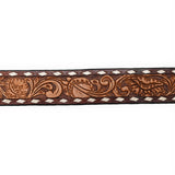 American Darling ADBLF181-L Beautifully Hand Tooled Genuine American Leather Belt Men and  Women