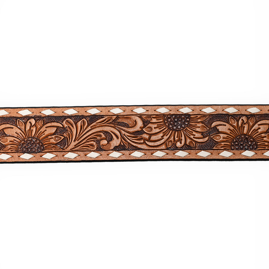 American Darling Beautifully Hand Tooled American Leather Belt Men & Women
