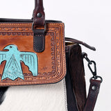 American Darling Duffel Hair on Genuine Leather Western Women Bag | Duffle Weekend Travel Bags