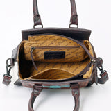 American Darling Duffel Hair on Genuine Leather Western Women Bag | Duffle Weekend Travel Bags