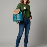 American Darling Backpack Hand Tooled Genuine Leather Women's Bag Western Handbag Purse | Cute