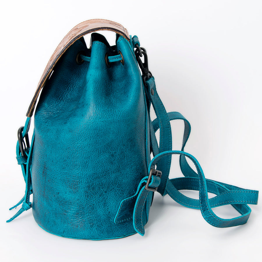American Darling Backpack Hand Tooled Genuine Leather Women's Bag Western Handbag Purse | Cute