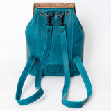American Darling Backpack Hand Tooled Genuine Leather Women's Bag Western Handbag Purse | Cute