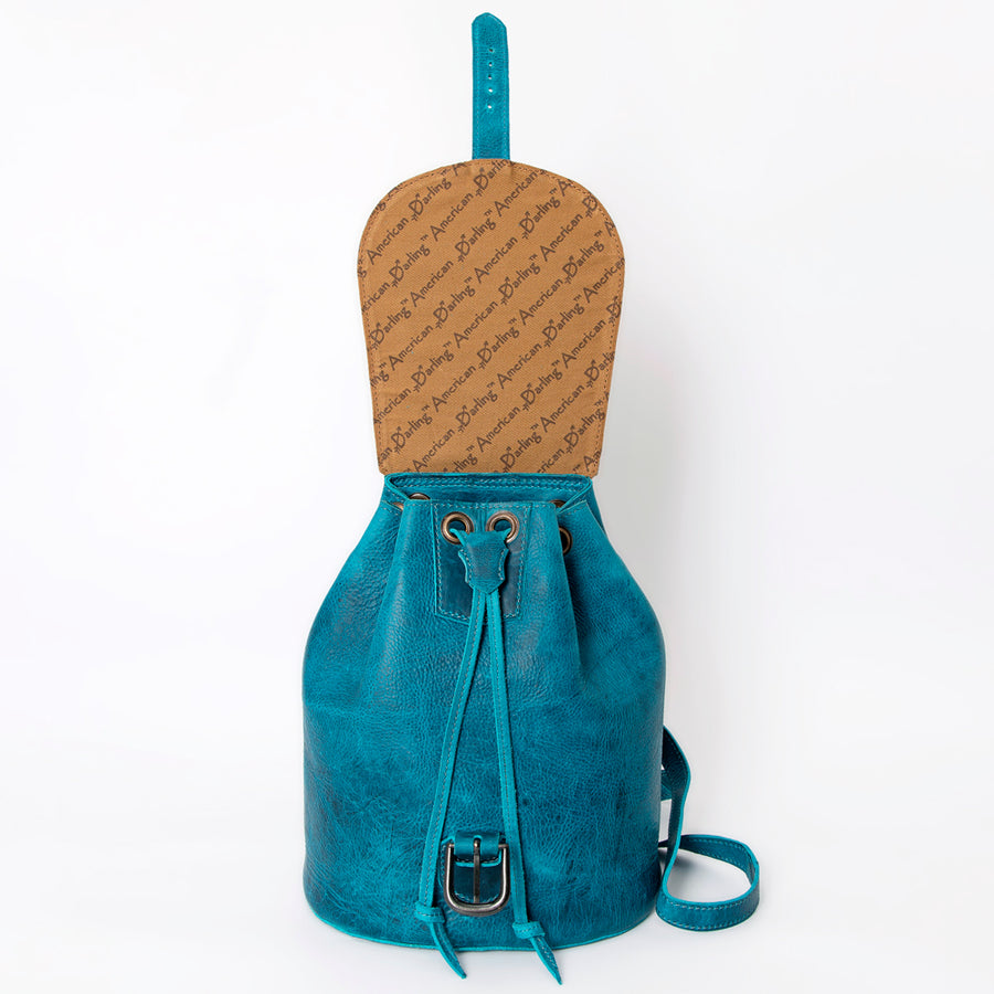 American Darling Backpack Hand Tooled Genuine Leather Women's Bag Western Handbag Purse | Cute