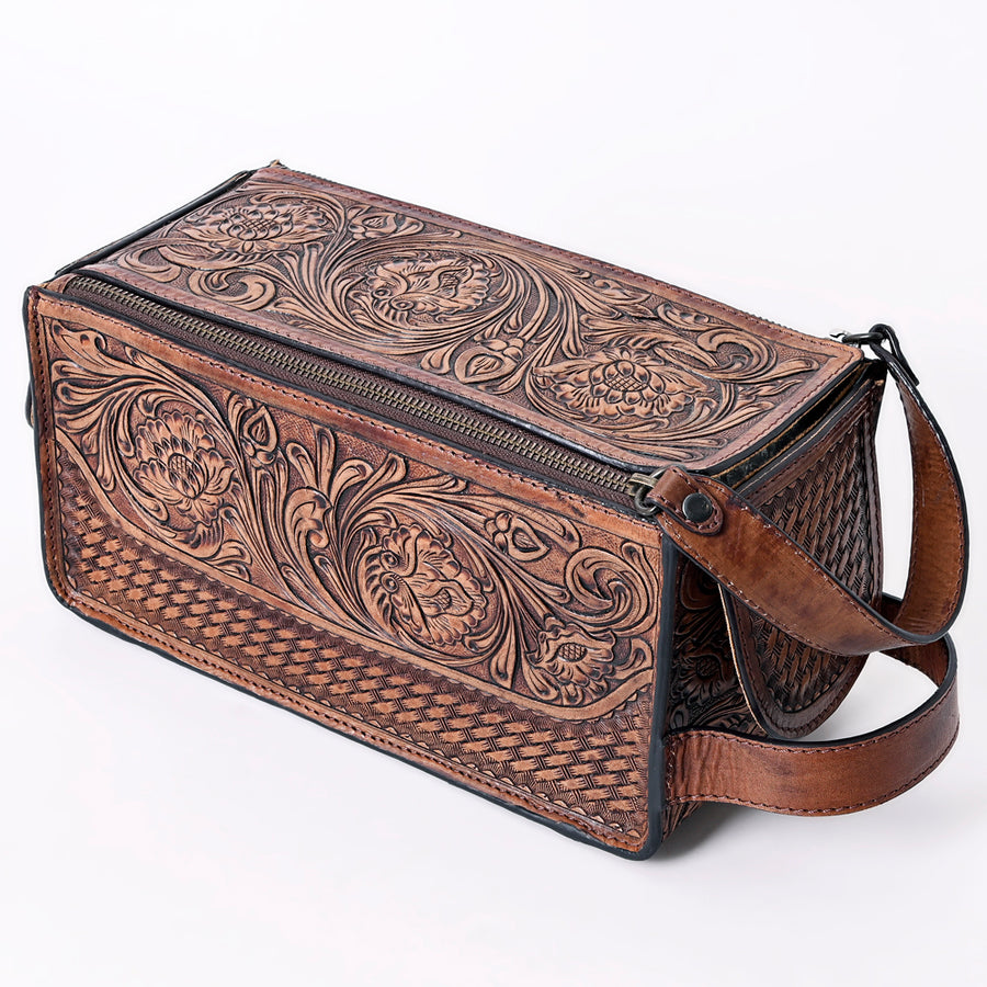ADBGZX733A American Darling Hand Tooled Genuine Leather Women Bag W. by Hilason – Cowboy and equestrian accessories