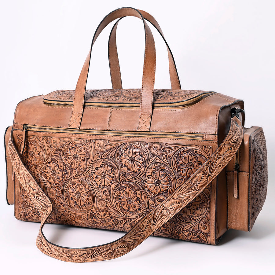 ADBGZX735A American Darling Hair On Genuine Leather Women Bag W. by Hilason – Cowboy and equestrian accessories