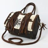 American Darling Duffel Hair on Genuine Leather Western Women Bag | Handbag | Leather Duffle Bag | Weekend Bag | Travel Duffel Bags | Duffel Bag for Women |