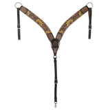 Hilason Genuine Leather Western Horse Tack Set Brown