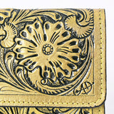 American Darling Wallet Hand Tooled Genuine Leather Western Women Bag | Wristlet Travel