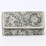 American Darling Wallet Hand Tooled Genuine Leather Western Women Bag | Wristlet Travel