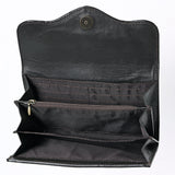 American Darling Wallet Hand Tooled Genuine Leather Western Women Bag | Handbag Purse Wristlet Travel Clutch