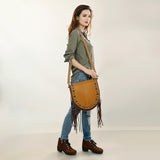 American Darling ADBGA413 Genuine Leather Women Bag Western Handbag Purse