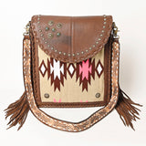 American Darling Crossbody Full Grain Genuine Western Leather Women Bag | Handbag Purse for Cute