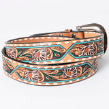 American Darling Beautifully Hand Tooled Genuine American Leather Belt
