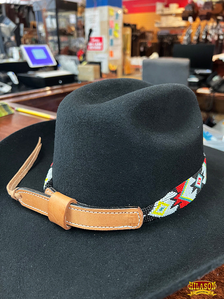 HILASON Beaded American Style Western Cowgirl Handmade Hatband | Hat Band Women Cowboy Headbands for Bands