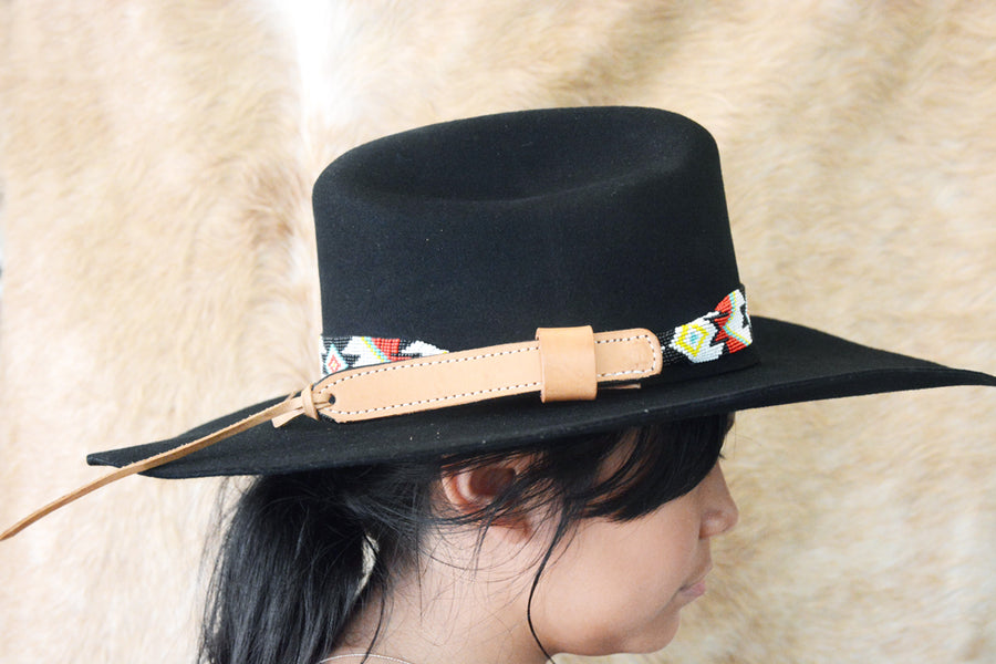 HILASON Beaded American Style Western Cowgirl Handmade Hatband | Hat Band Women Cowboy Headbands for Bands