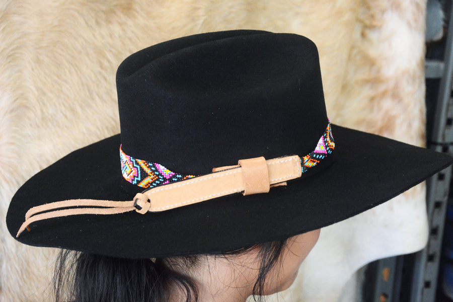 HILASON Beaded American Style Western Cowgirl Handmade Hatband | Hat Band Women Cowboy Headbands for Bands
