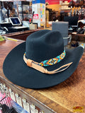 HILASON Beaded American Style Western Cowgirl Handmade Hatband | Hat Band Women Cowboy Headbands for Bands