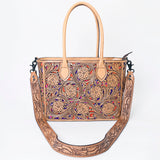 American Darling Tote Hand Tooled Genuine Leather Western Women Bag Handbag Purse | Casual