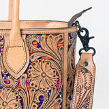 American Darling Tote Hand Tooled Genuine Leather Western Women Bag Handbag Purse | Casual