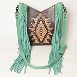 American Darling ADBG1199 Hand Tooled Genuine Leather Women Bag Western Handbag Purse