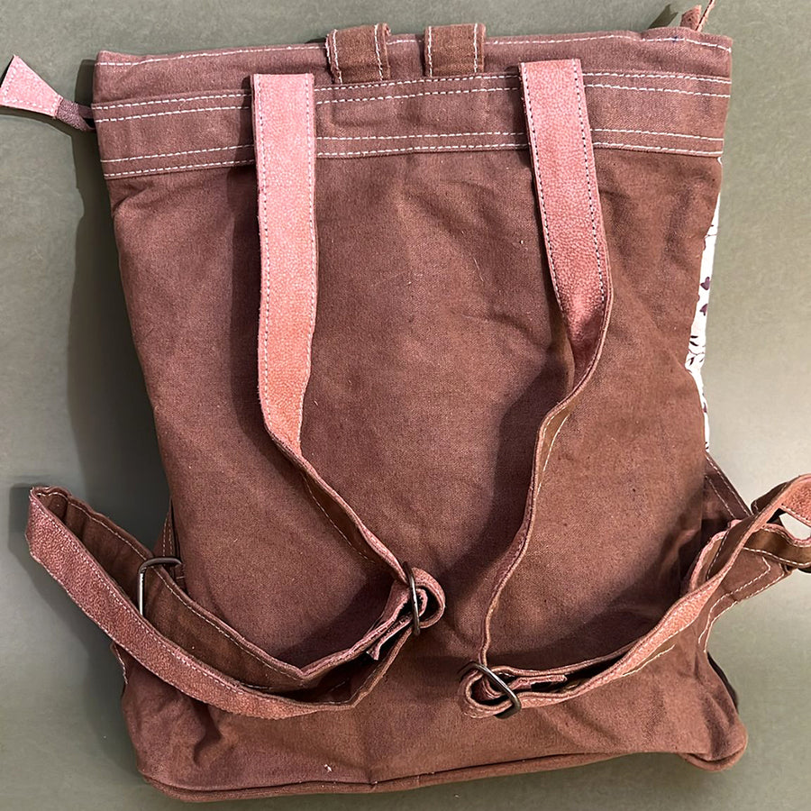 OHLAY Cross Body Upcycled Wool Canvas Hair-On Genuine Leather Women Bag Western Handbag Purse Womens Handbags Belt for Summer