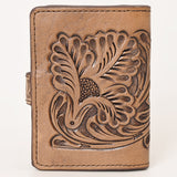 OHLAY WALLET Hand Tooled  Genuine Leather women bag western handbag purse