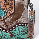 Ohlay Bags KBG179 CROSS BODY Hand Tooled Embossed Hair-on Genuine Leather women bag western handbag purse