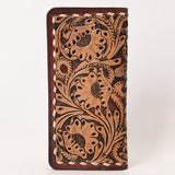 OHLAY WALLET Hand Tooled  Genuine Leather women bag western handbag purse