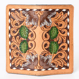 OHLAY WALLET Hand Tooled  Genuine Leather women bag western handbag purse