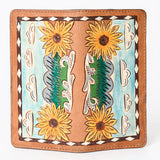 OHLAY WALLET Hand Tooled  Genuine Leather women bag western handbag purse