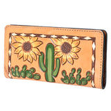 OHLAY WALLET Hand Tooled  Genuine Leather women bag western handbag purse